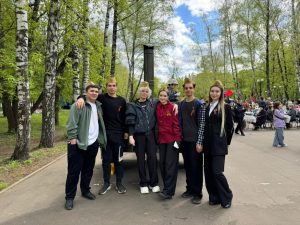 Студенты Политеха «Лыткарино» приняли участие в торжествах к Дню Победы