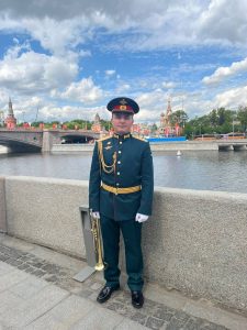 Наш выпускник принял участие в параде Победы на Красной площади!