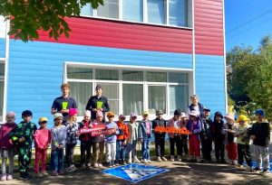 В Дмитрове сотрудница Госавтоинспекции провела занятие по безопасности дорожного движения для дошкольников.