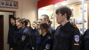 Профориентационная экскурсия для студентов правоохранительного направления