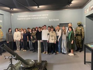 Наш музей посетили учащиеся МОУ «Инженерная школа г.Дмитрова».