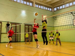 Товарищеский матч по волейболу во время сессии — средство от страха и тревожности