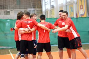 Новогодний турнир по волейболу среди юношей