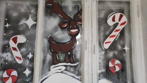 В Подмосковном политехническом колледже завершилась акция «Окна к Новому году».