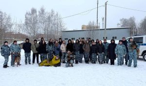 В рамках Всероссийской акции «Студенческий «десант» организовали для студентов Подмосковного политеха экскурсию в Центр кинологической службы.