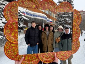В Подмосковном политехе уже стало доброй традицией праздновать Масленицу.