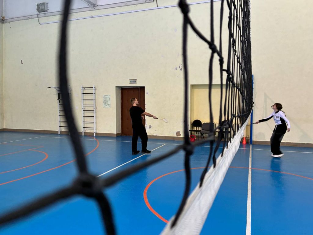 В Подмосковном политехническом колледже состоялся турнир по бадминтону.