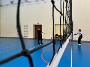 В Подмосковном политехническом колледже состоялся турнир по бадминтону.