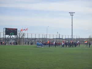 Студенты Политеха «Лыткарино» стали участниками открытия нового стадиона «Полёт»