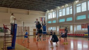 Победа в первенстве города по волейболу