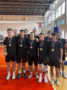 Победа студентов Подмосковного политехнического колледжа в первенстве города по волейболу