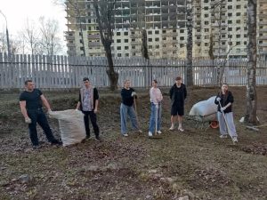 В Подмосковном политехническом колледже завершился весенний цикл субботников.