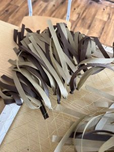 Студенты Подмосковного политехнического колледжа освоили изготовление еще одного вида маскировки.