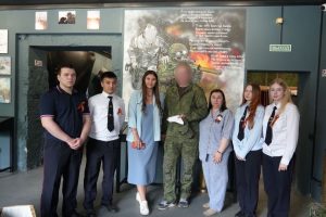 В музее Специальной военной операции прошёл урок мужества