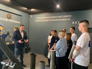 27 мая 2026 года в музее «Специальной военной операции» Подмосковного политехнического колледжа прошёл урок мужества