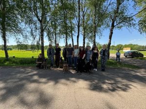 Студенты 3 курса специальности «Кинология» Подмосковного политехнического колледжа посетили музей 470-го методико-кинологического центра