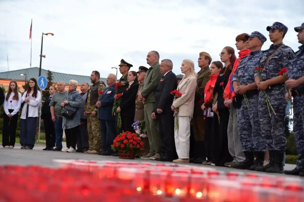 Студенты Подмосковного политехнического колледжа приняли участие во Всероссийской акции «Свеча памяти»