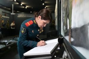 Визит Героя Российской Федерации в музей СВО Подмосковного политехнического колледжа