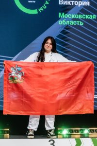 Студентка Подмосковного политехнического колледжа Кузнецова Виктория завоевала бронзовую медаль на финале Всероссийского чемпионатного движения «Профессионалы»
