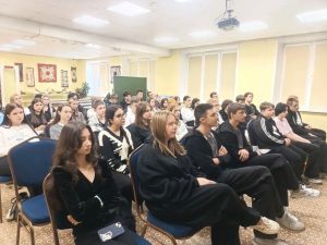 Студенты Подмосковного политехнического колледжа приняли участие в антитеррористической акции в Библиотеке семейного чтения
