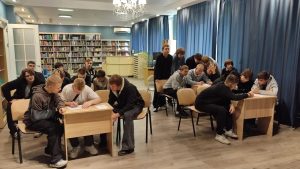 Лыткаринские студенты Подмосковного политеха отмечают День грамотности