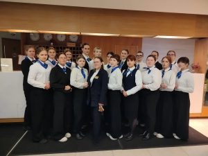 От бронирования до выселения: студенты Подмосковного политехнического колледжа изучили стандарты службы приема и размещения