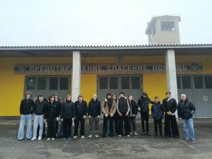 Урок безопасности в условиях, приближенных к чрезвычайным: лыткаринские студенты Подмосковного политеха отработали действия при пожаре
