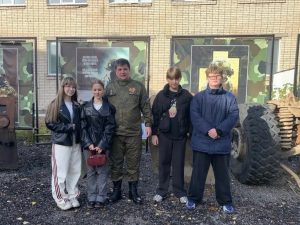 Музей СВО Подмосковного политехнического колледжа открыл новый учебный год встречей с участниками специальной военной операции