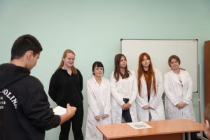 В Подмосковном политехе прошли профессиональные пробы для школьников.