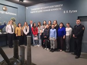 Музей СВО Подмосковного политехнического колледжа стал площадкой для реализации проекта «Курс на безопасность: экстремизм и терроризм — зона риска»